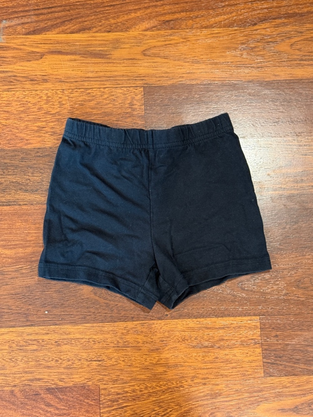 3/$12 Carter's Black Elastic Waist Bicycle Shorts (5T)